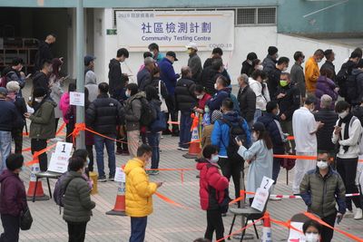 Hong Kong's zero-COVID strategy under pressure as cases soar