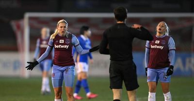 What West Ham star Katerina Svitkova was unsure about during Aston Villa victory