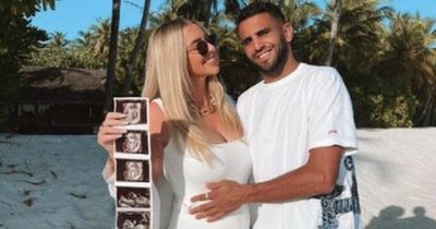 Riyad Mahrez's wife Taylor Ward announces she's expecting child with Man City star
