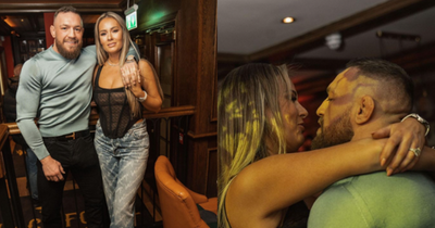 Dee Devlin shares snap of close embrace with Conor McGregor in UFC star's Dublin pub