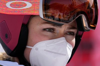 Mikaela Shiffrin’s ‘heartbreak will never go away’ as curse of Olympic title defence strikes again