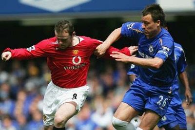 Wayne Rooney reveals how his rage-fuelled decision in Chelsea title decider left John Terry on crutches