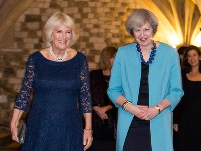 Duchess of Cornwall and Theresa May back NHS campaign urging abuse victims to seek help