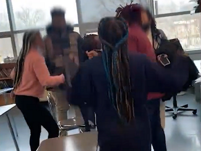 Teacher arrested for pulling 12 year-old girl’s hair as students scream at her to stop