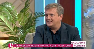 ITV The Masked Singer: How Aled Jones tried to disguise his famous voice during 'bonkers' stint as Traffic Cone