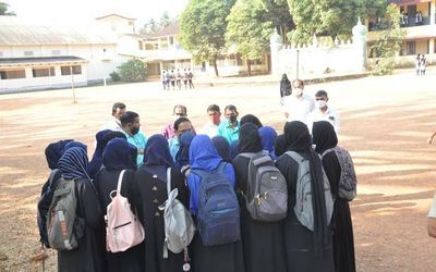 Hijab controversy spreads to two more colleges in Udupi