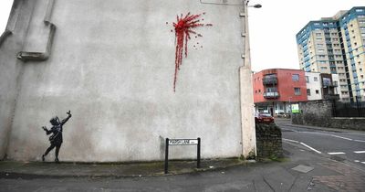 How other towns and cities have treated their Banksy artworks as Port Talbot's 'Season's Greetings' is set to disappear