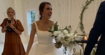 Bride mortified as flower fail before first dance almost ruined her wedding