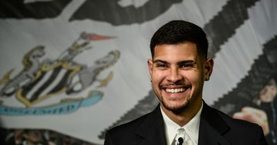 'We definitely can', Bruno Guimaraes vow as he is presented by Newcastle United to media