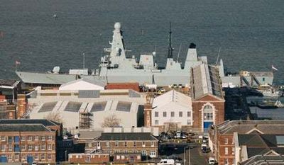 All six Royal Navy destroyers in port for engine repairs amid heightened tensions with Russia