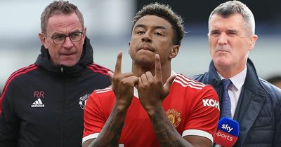 Man Utd boss Ralf Rangnick offers Jesse Lingard update after Roy Keane picks side