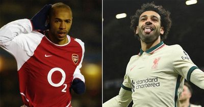 Mohamed Salah set to overtake Thierry Henry in pursuit of Premier League record