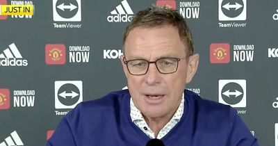 Ralf Rangnick finds "two faults" in Man Utd team amid calls for summer overhaul