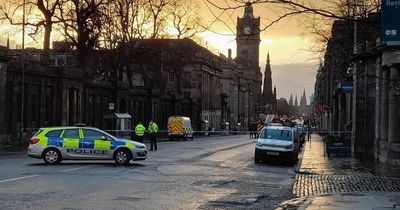 Edinburgh city centre on lockdown as police and fire rush to emergency incident