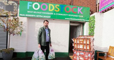 ​West Belfast foodbank founder forced to 'think outside the box' amid food price rises