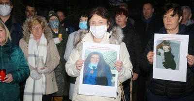 Amy Fitzpatrick’s family and friends wish her a happy 30th birthday at touching vigil