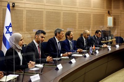 UAE National Council delegation in first visit to Israeli Knesset