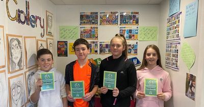 Lanarkshire school pupils receive certificate for COP26 Challenge