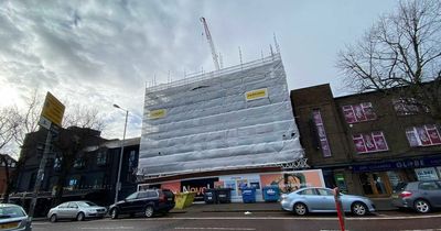 Work underway on £22m Botanic student accommodation over railway tracks