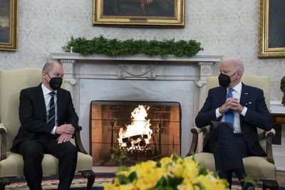 Biden: US and Germany working in ‘lockstep’ on Ukraine crisis