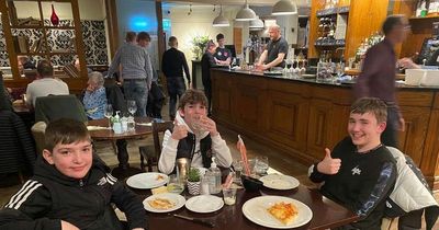 Leeds boys asking if '£9 is enough to share pizza and water' given huge treat by Salute At The White Swan