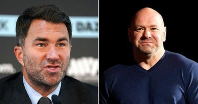 Eddie Hearn received legal threat from UFC after unseen 'press conference'