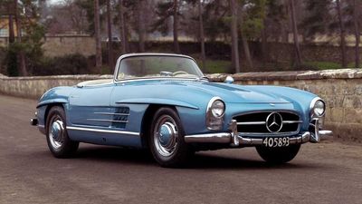 Fangio's Prized 1958 Mercedes-Benz 300 SL Roadster Up For Auction
