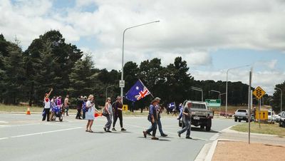 Protester who struck traffic controller refused bail