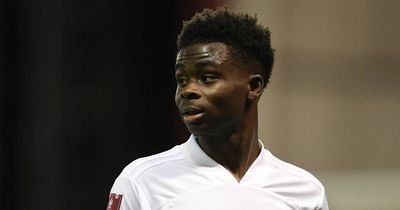 Arsenal star Bukayo Saka tipped to become Liverpool's Mohamed Salah replacement