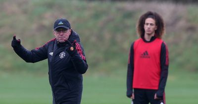 Four things spotted in Manchester United training as youngster features and Lindelof trains