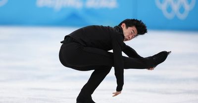 Nathan Chen delivers record short program to begin Olympic pursuit