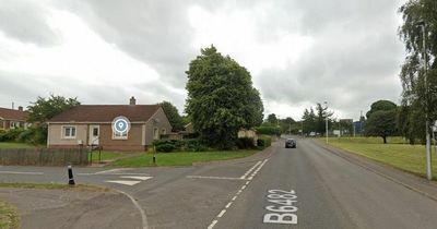 Mercedes driver rushed to Edinburgh hospital after crash with school bus