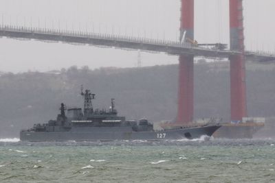 Six Russian warships en route to Black Sea for drills