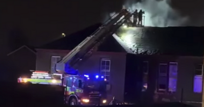 Blaze that ripped through former Scots school being treated as wilful by police