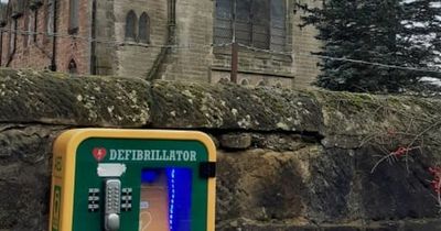 New defibrillator installed in memory of Lanarkshire woman accessed just 24 hours after installation