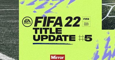 FIFA 22 Title Update 5 patch live now on consoles including PS5, PS4 and Xbox