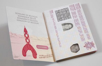 Belgium releases ‘world’s coolest’ passport with the Smurfs and Tintin