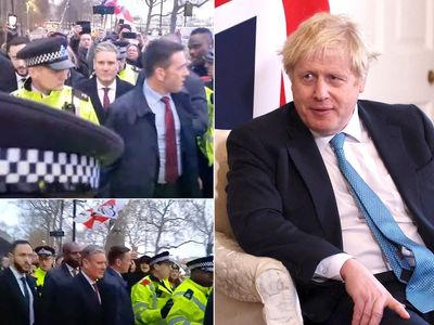 Boris Johnson news – live: Let’s move on from Savile slur, Gove says as PM accused of ‘weaponising far-right’