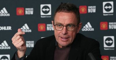 Ralf Rangnick sends warning to Manchester United players after Martial and Van de Beek exits