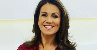 Good Morning Britain presenter Susanna Reid gets very leggy in stunning snap