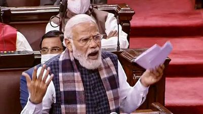 How PM Modi's Parliament speech was loaded with assembly election campaign overtones