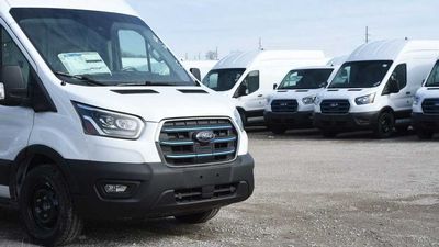Ford Starts Shipping 2022 E-Transit Vans To US Customers