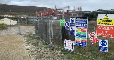 The mystery of Swansea's half-finished Greggs drive-thru