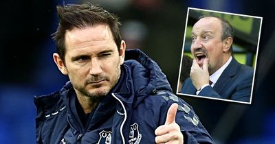 Frank Lampard already challenging Rafa Benitez 'fact' about Everton and possession