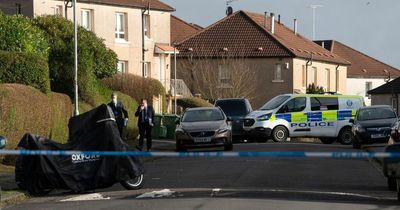 Woman 'covered in blood' seen outside Springburn flats where body of man found