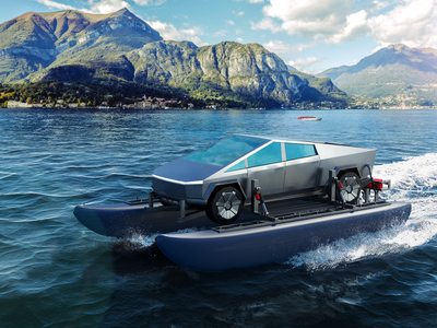 Turning A Tesla Cybertruck Into An Electric Boat: Here's How