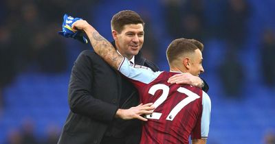 Lucas Digne makes Steven Gerrard claim after Aston Villa training incident