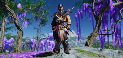 Ghost of Tsushima adds flashy Horizon-themed threads ahead of Forbidden West’s release