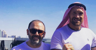 Daniel Kinahan spotted with Tyson Fury as drug kingpin and Gypsy King all smiles