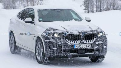 BMW X6 Facelift Spied Hiding Small Changes In A Snowy Wonderland